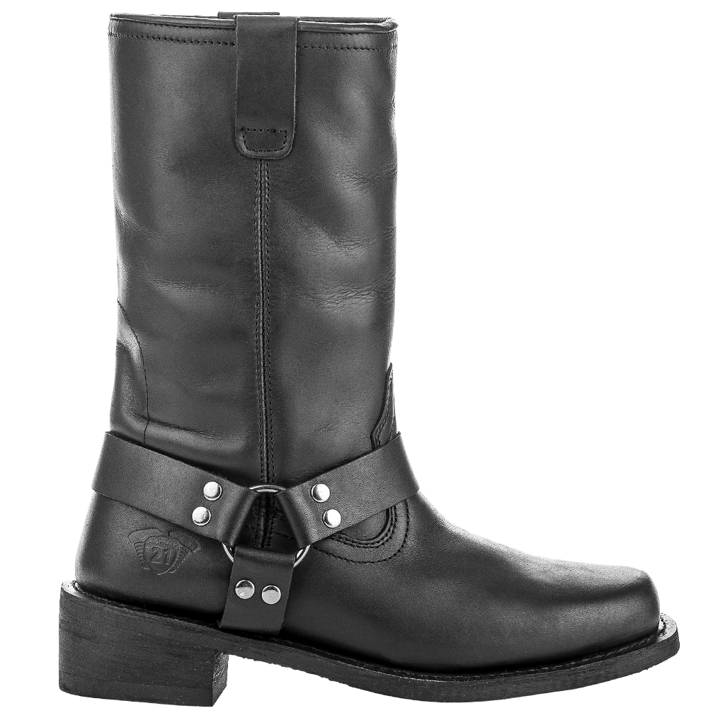 Tall Spark Boots Black US 10 - Click Image to Close