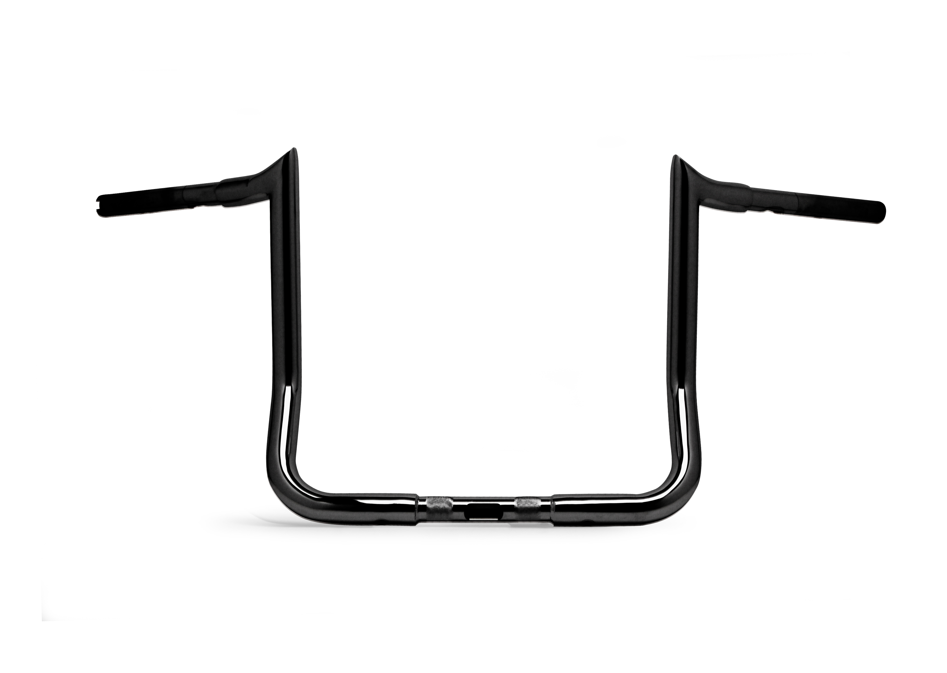 10" Monkey Handlebars - Black - For 86-19 HD Touring - Click Image to Close