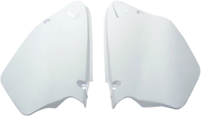 Side Panels - White - For 02-05 Yamaha YZ125 YZ250 - Click Image to Close