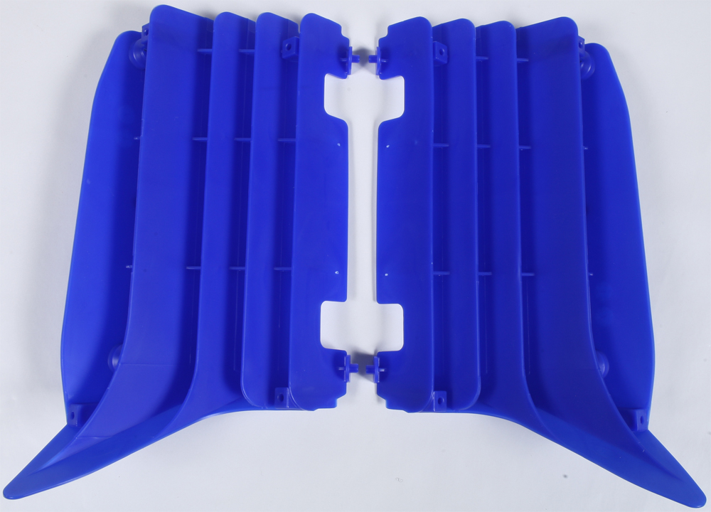 Radiator Louvers Blue - For 10-13 Yamaha YZ250F - Click Image to Close