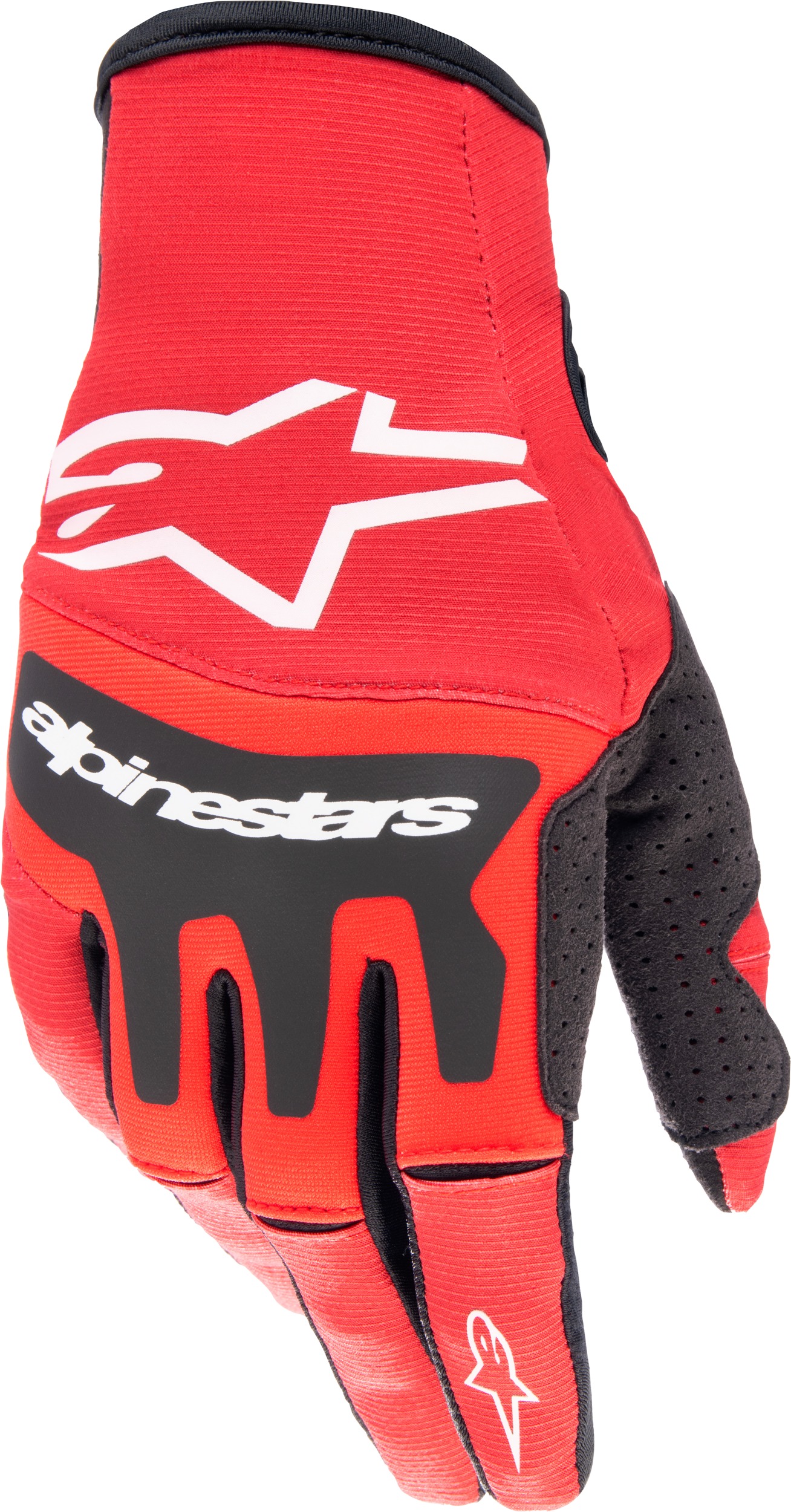Mars Red/Black Techstar Gloves - Small - Click Image to Close