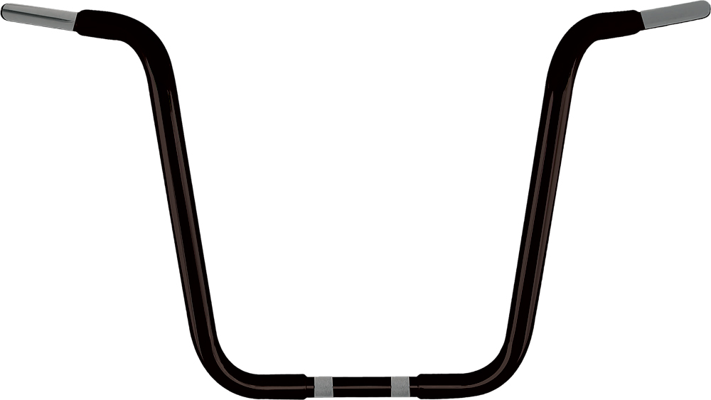 Chubby Ape Hanger 12.5" Satin Black Handlebar - Click Image to Close