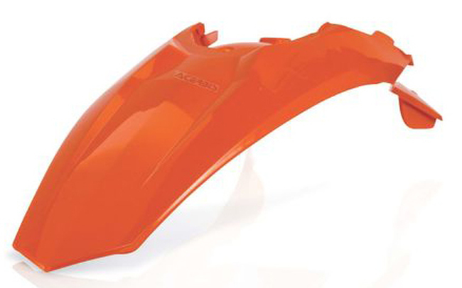 Rear Fender - Orange - KTM EXC-F XC-W XCF-W - Click Image to Close