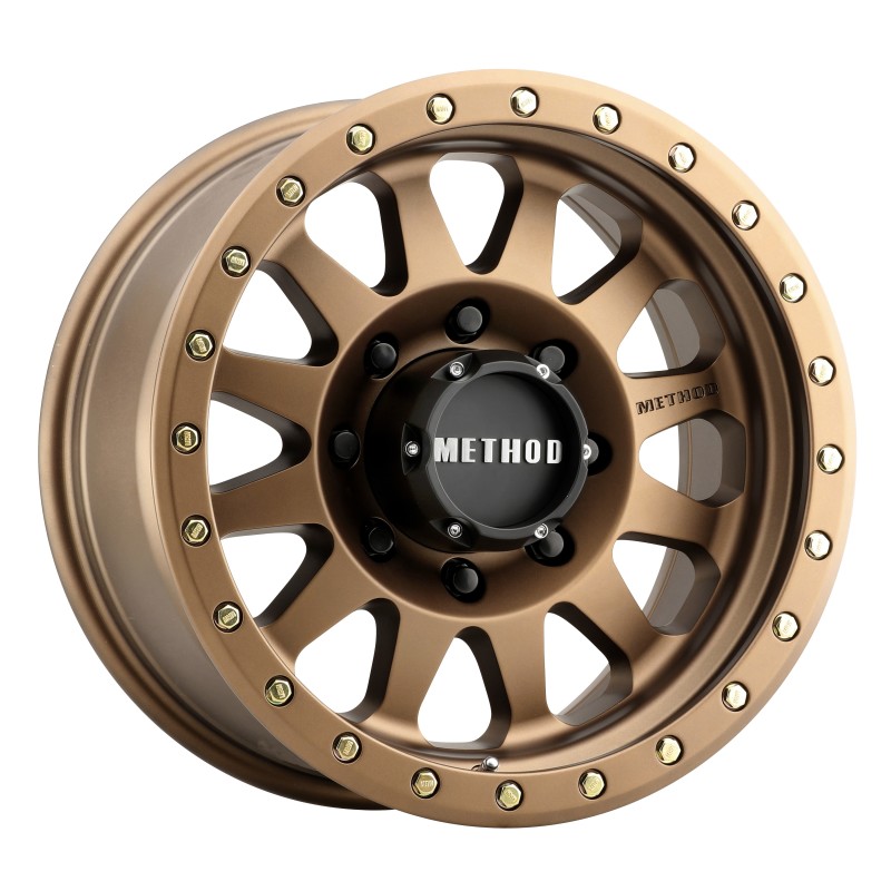 MR304 Double Standard 17x8.5 0mm Offset 8x170 130.81mm CB Bronze Wheel - Click Image to Close