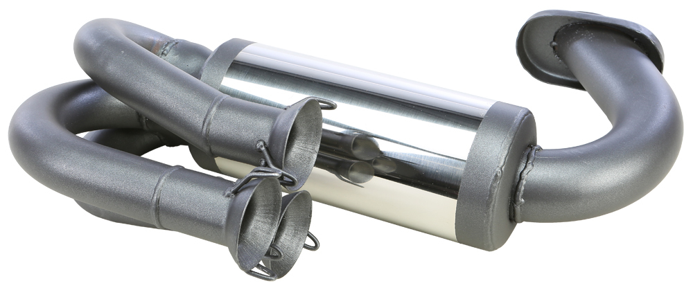 MBRP Race Slip On Exhaust Silencer Fits 99-03 Polaris XCR 700/800 - Click Image to Close