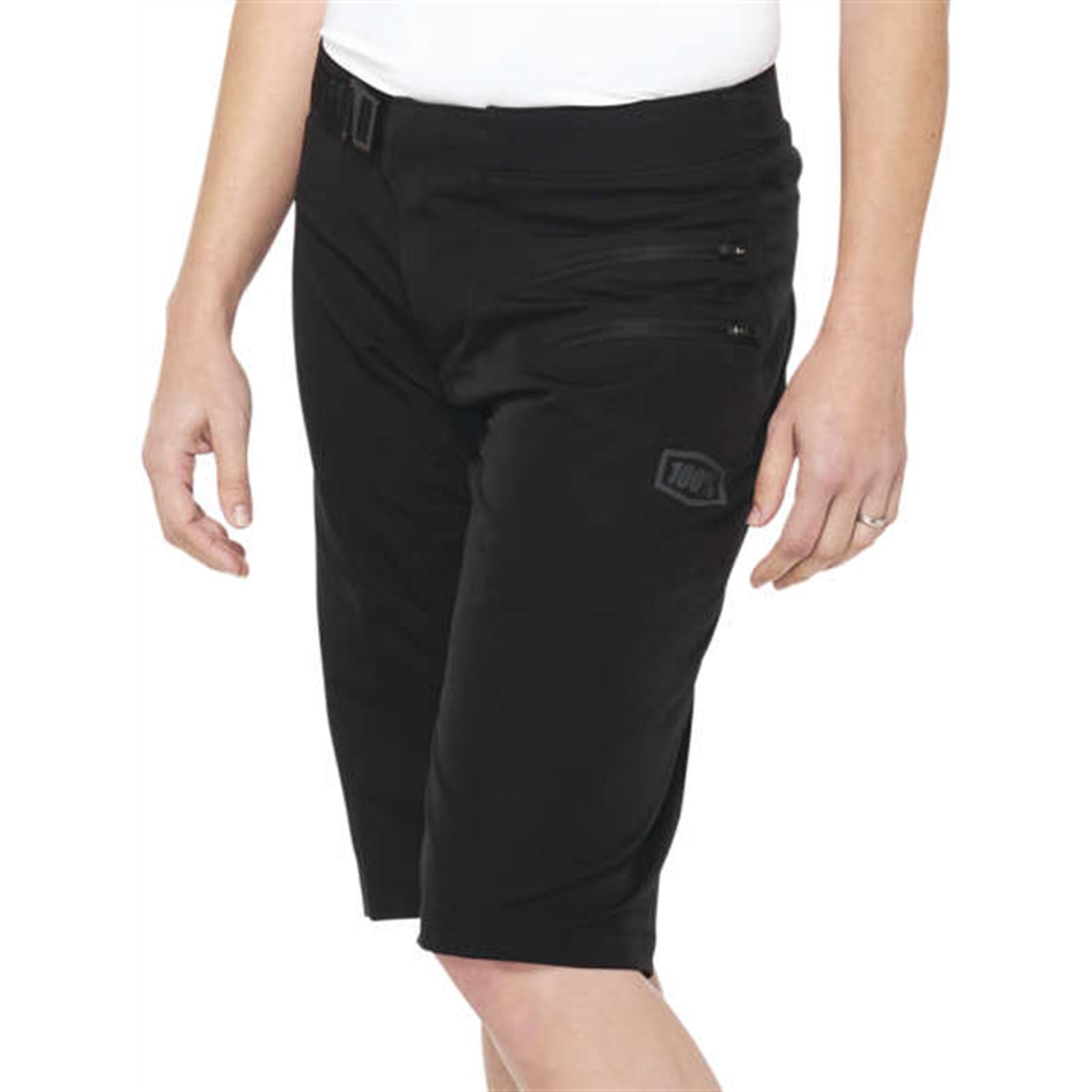 100% Airmatic Shorts Blk Wsm - Click Image to Close