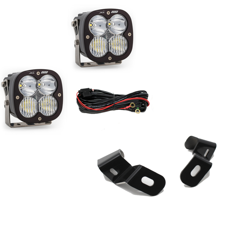 Baja Designs XL 80 Driving Combo A-Pillar Light Kit Clear For 2019+ Ram 2500/3500 - Click Image to Close