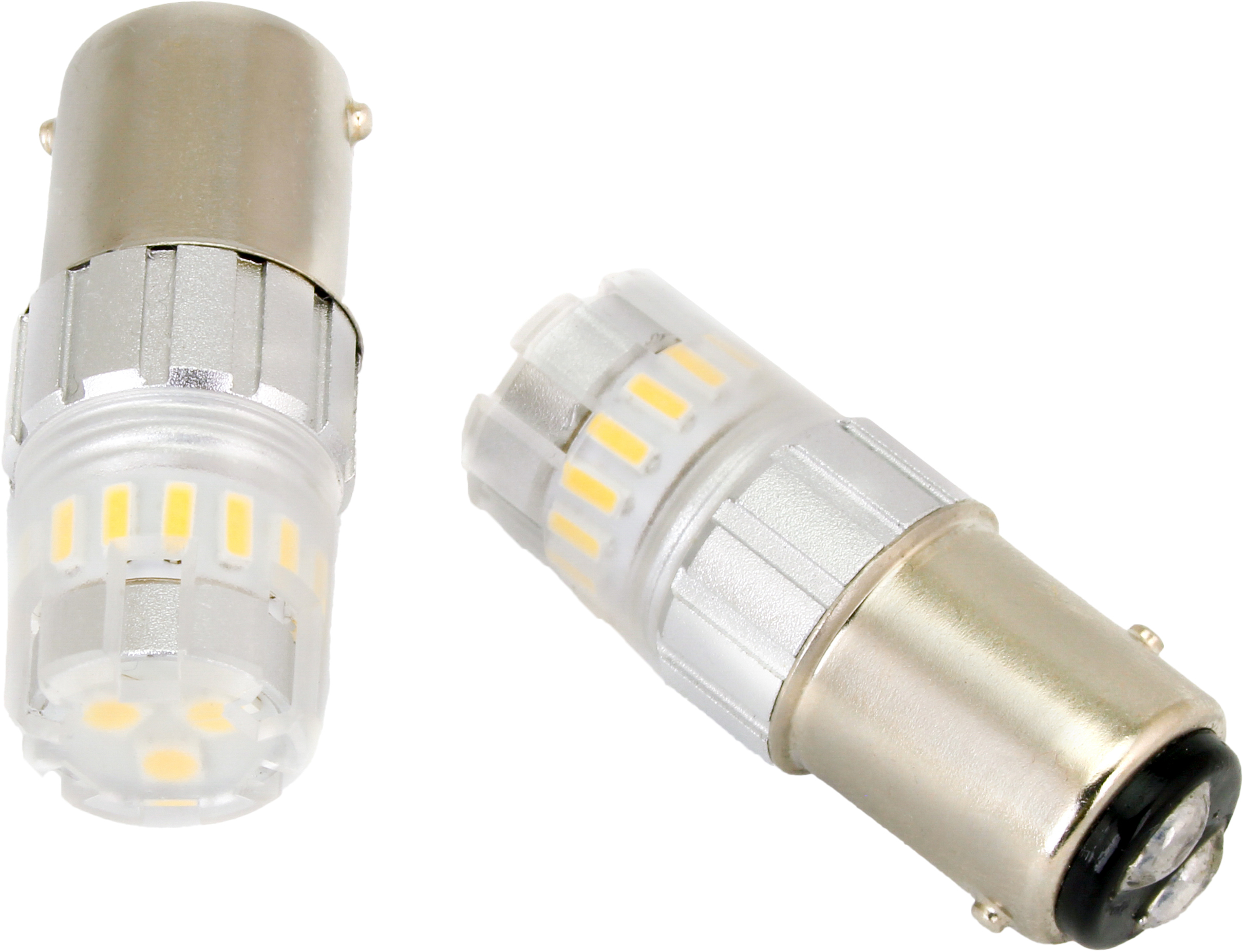 Cyron 1157 White Omni Directional LED Bulb Pair 6W - Pair of 1157 white LED bulbs, 6W, omni directional - Click Image to Close
