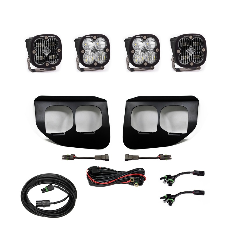 Fog Lights Dual FPK SAE/Sport DC Fits 20-On Ford Super Duty - Click Image to Close