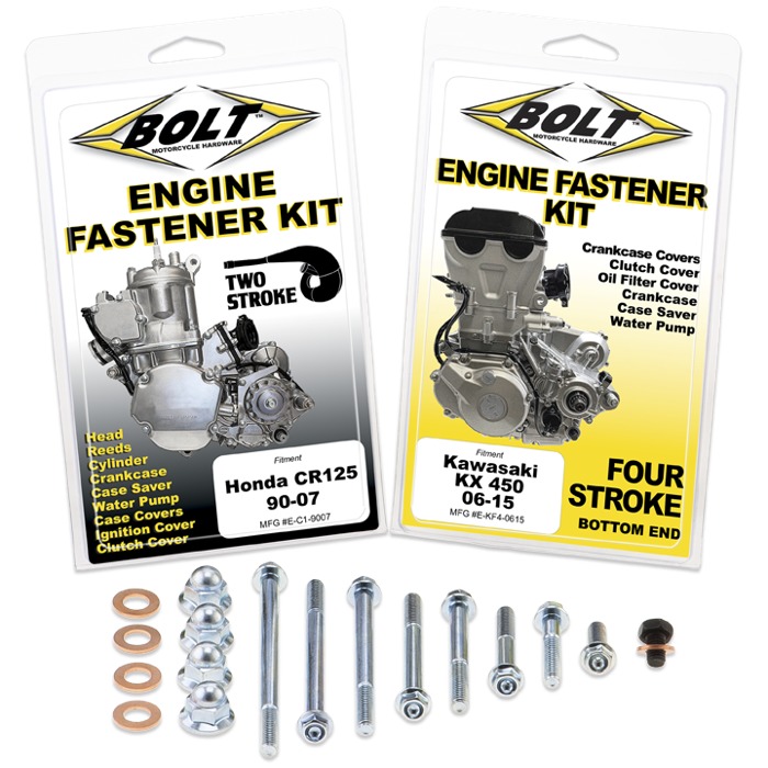 BOLT Engine Fastener Kit Honda CRF250R 2010-2017 - Engine fastener kit for Honda CRF250R 2010-2017 - Click Image to Close