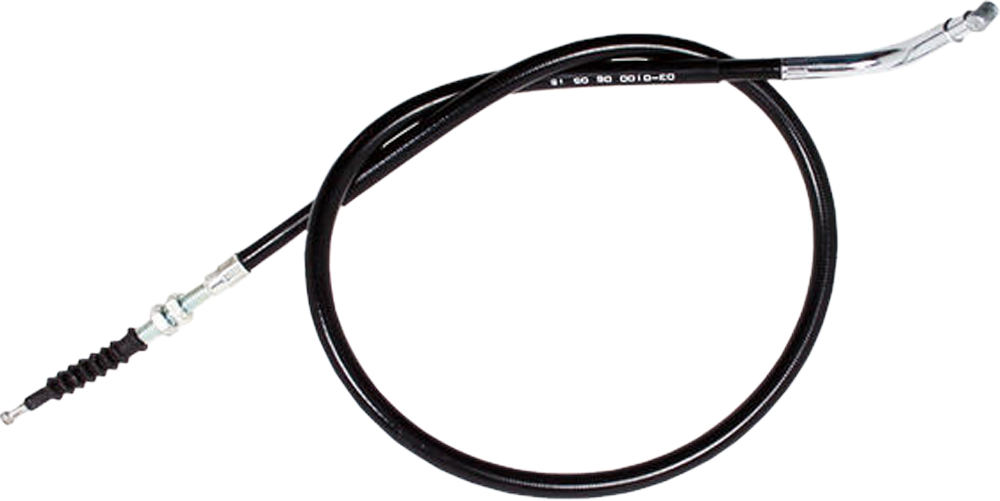 Black Vinyl Clutch Cable - For 85-87 Kawasaki Ninja 600R - Click Image to Close