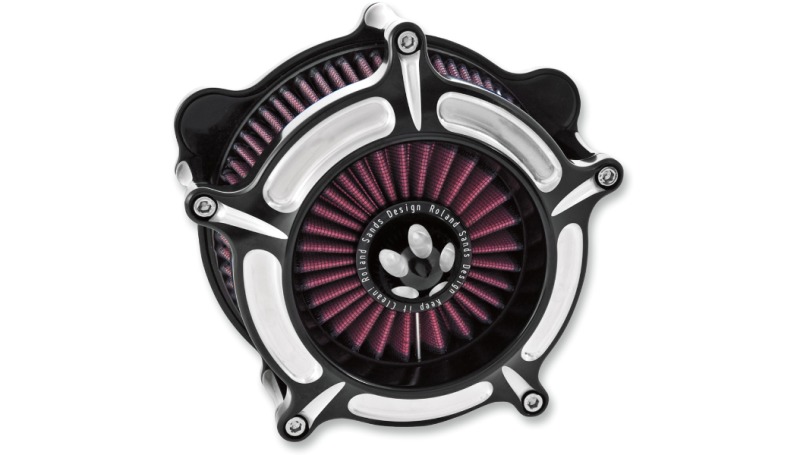 RSD Turbine Air Cleaner Contrast Cut by Roland Sands Design - Click Image to Close