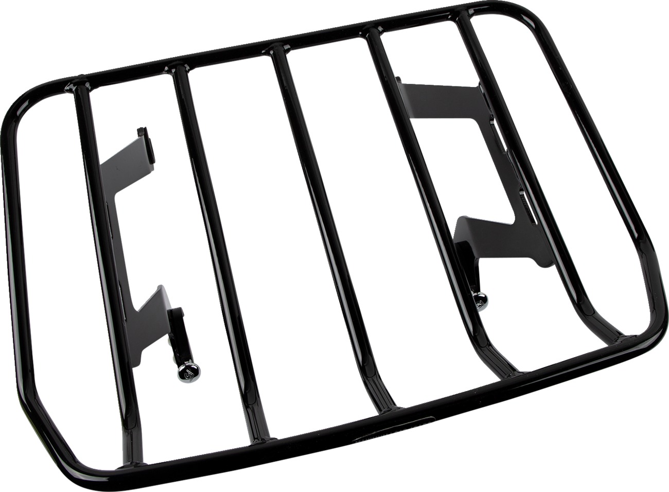 Cobra Bar Detachable Solo Rack Black For 18-22 HD Softail Slim/Street Bob - Click Image to Close