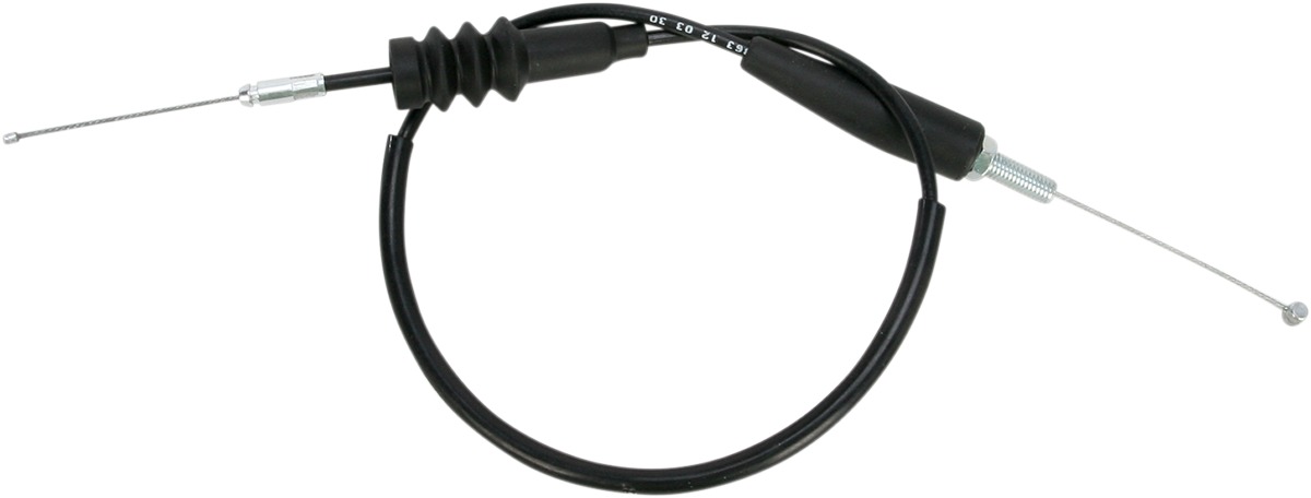 Motion Pro Black +4 Throttle Pull Cable Fits Kawasaki - Click Image to Close
