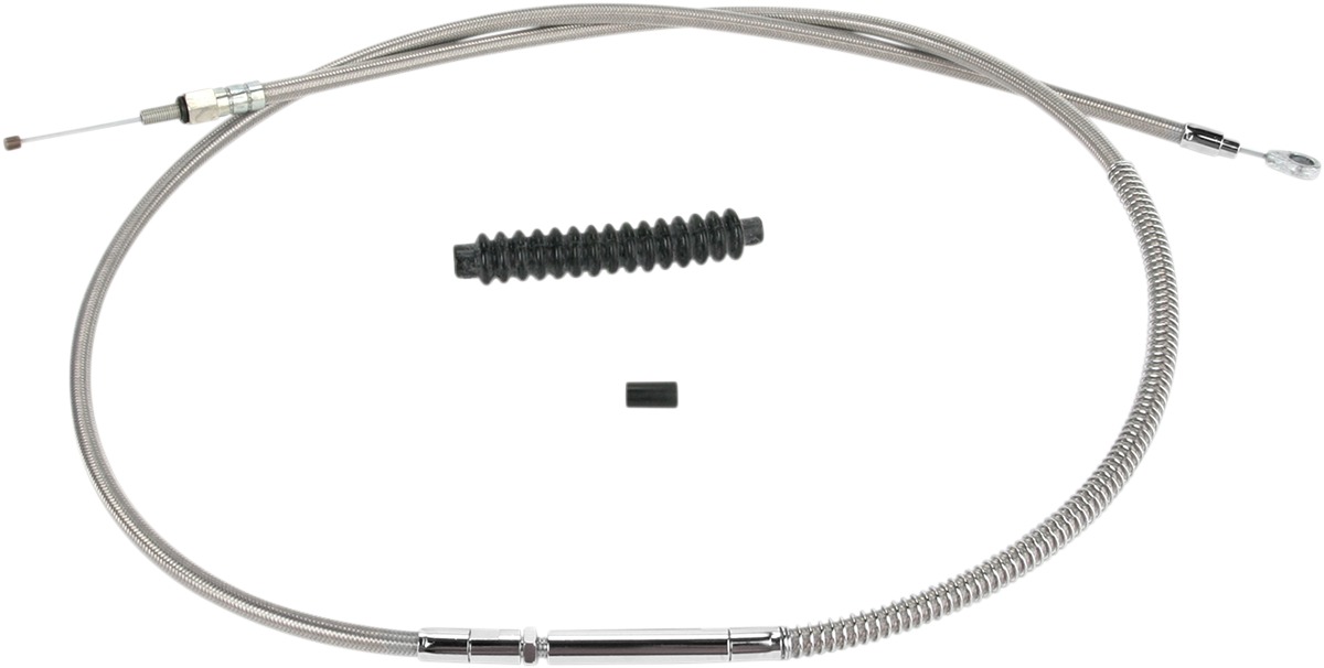 Barnett Clear Coat Stainless Steel Clutch Cable +6, 66.75 in. Length - Click Image to Close