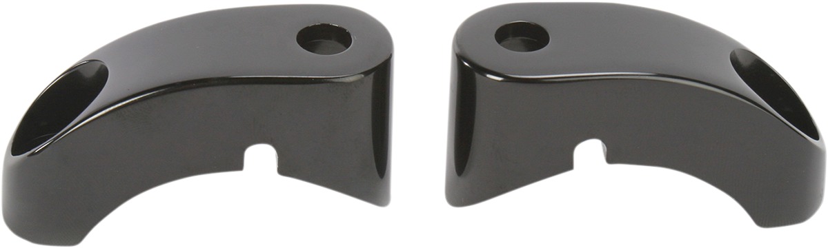 Arlen Ness Turn Signal Mounts Black 12-738 For 87-21 HD - Click Image to Close