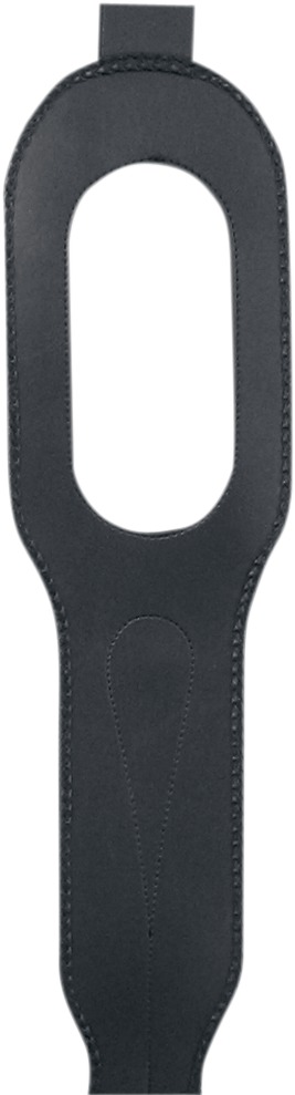 Mustang Tank Bib Plain Black Trim Fits 1991-2003 FXDL - Click Image to Close