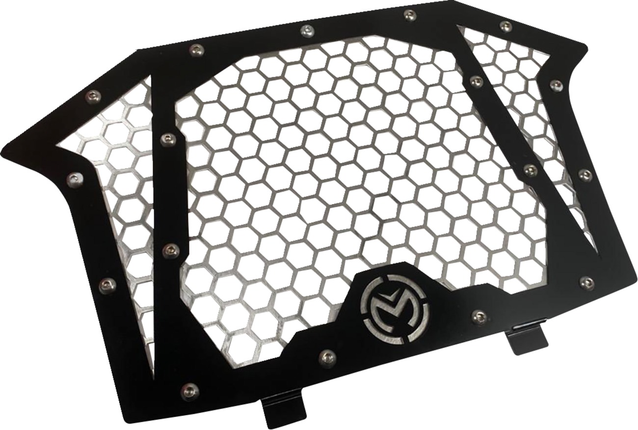 Moose Offroad Front Grille Black For Polaris RZR Pro XP/Pro R/Turbo R - Click Image to Close
