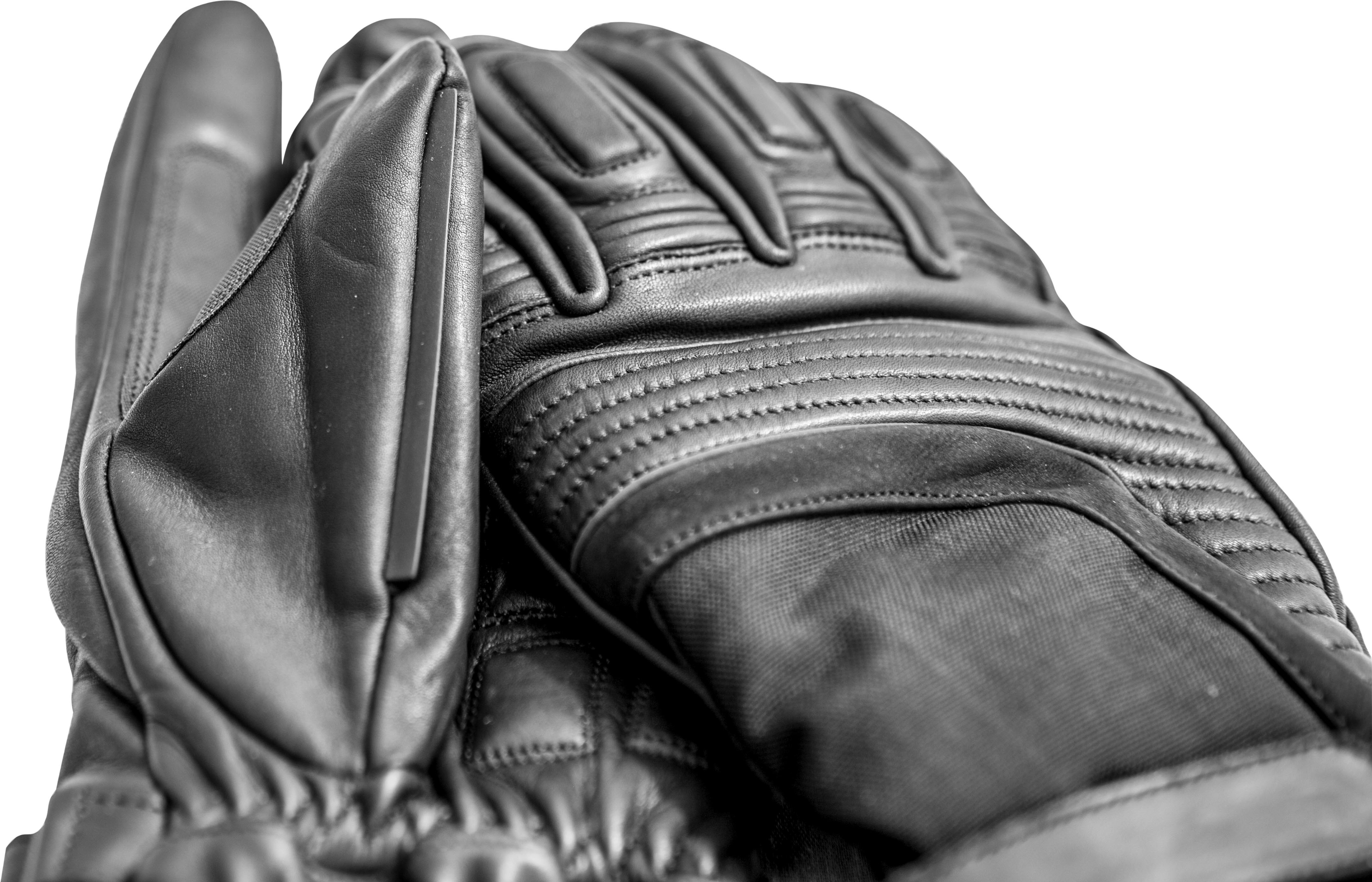 12V Heated Gauntlet Gloves Black Medium - Click Image to Close