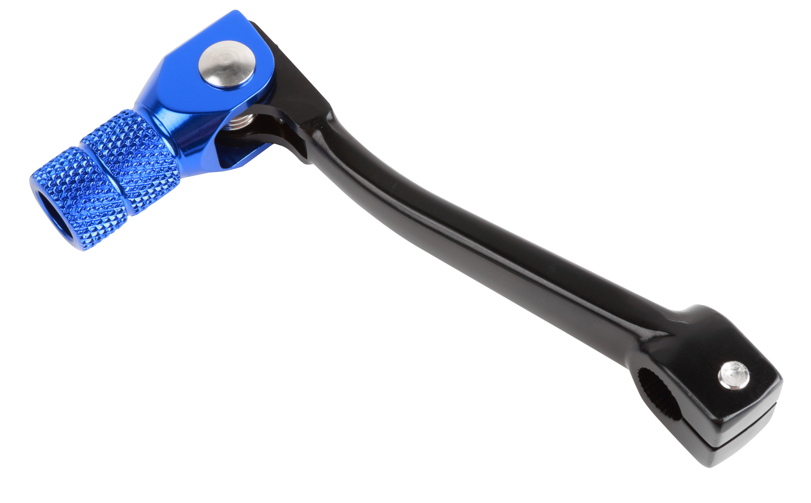 Forged Shift Lever w/ Blue Tip - For 06-22 Yamaha TTR50 - Click Image to Close