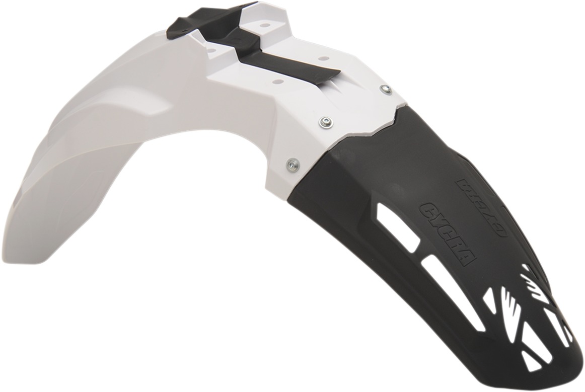 Cycra Cycralite Front Fender White Fits 2018-2021 Honda CRF250R - Click Image to Close