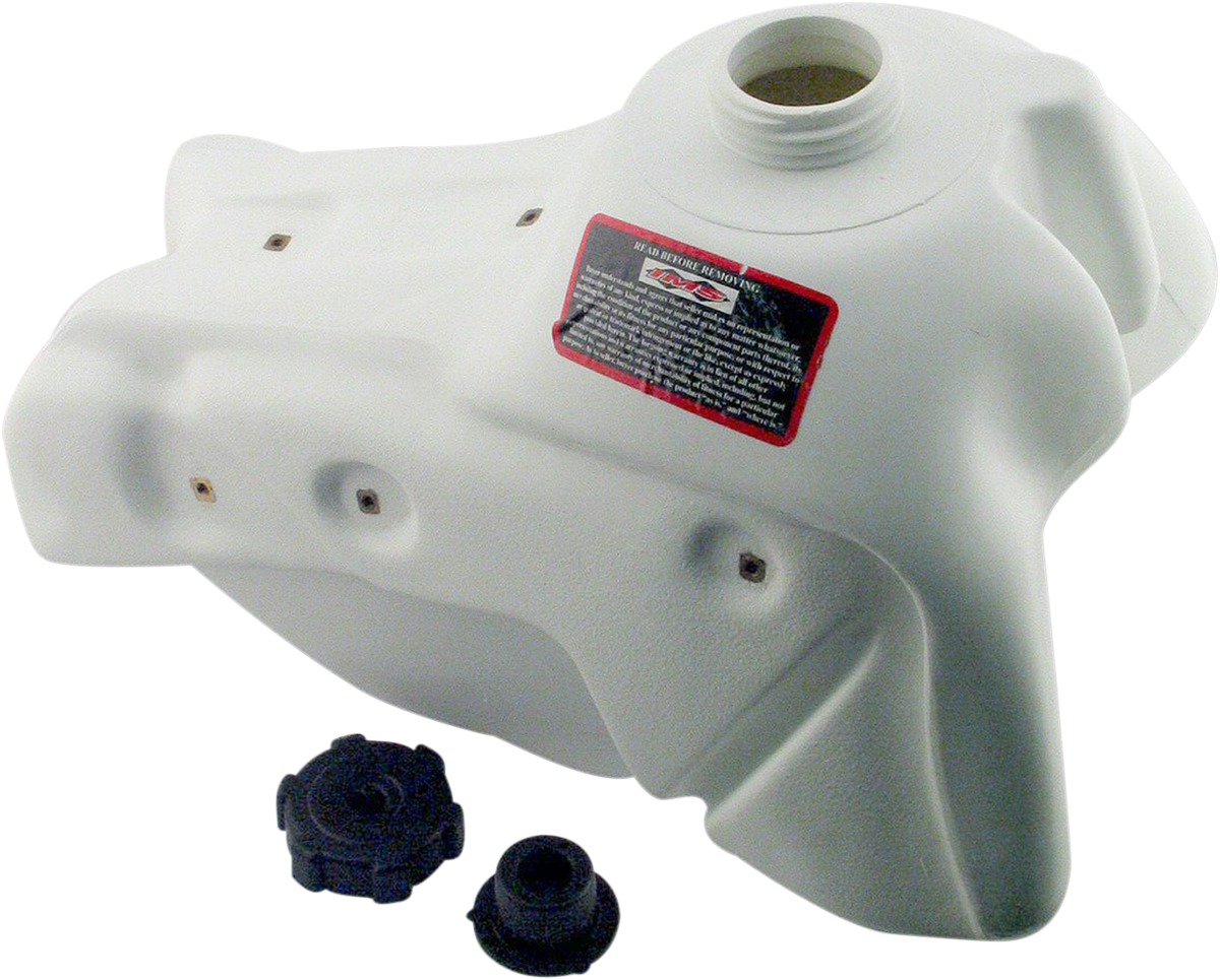 IMS Large-Capacity Gas Tank White For Honda CR125 CR125R CR250R - White 3.7 gal. fuel tank For Honda CR125 CR125R CR250R - Click Image to Close