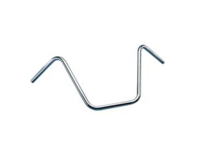 Chrome 18in. Ape Hanger Bend 1in. Handlebar - Click Image to Close
