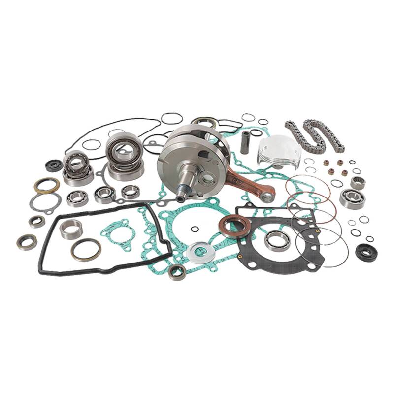 Vertex Engine Rebuild Kit w/ Crank & Piston Fits 09-10 KTM 250 SX-F - Click Image to Close