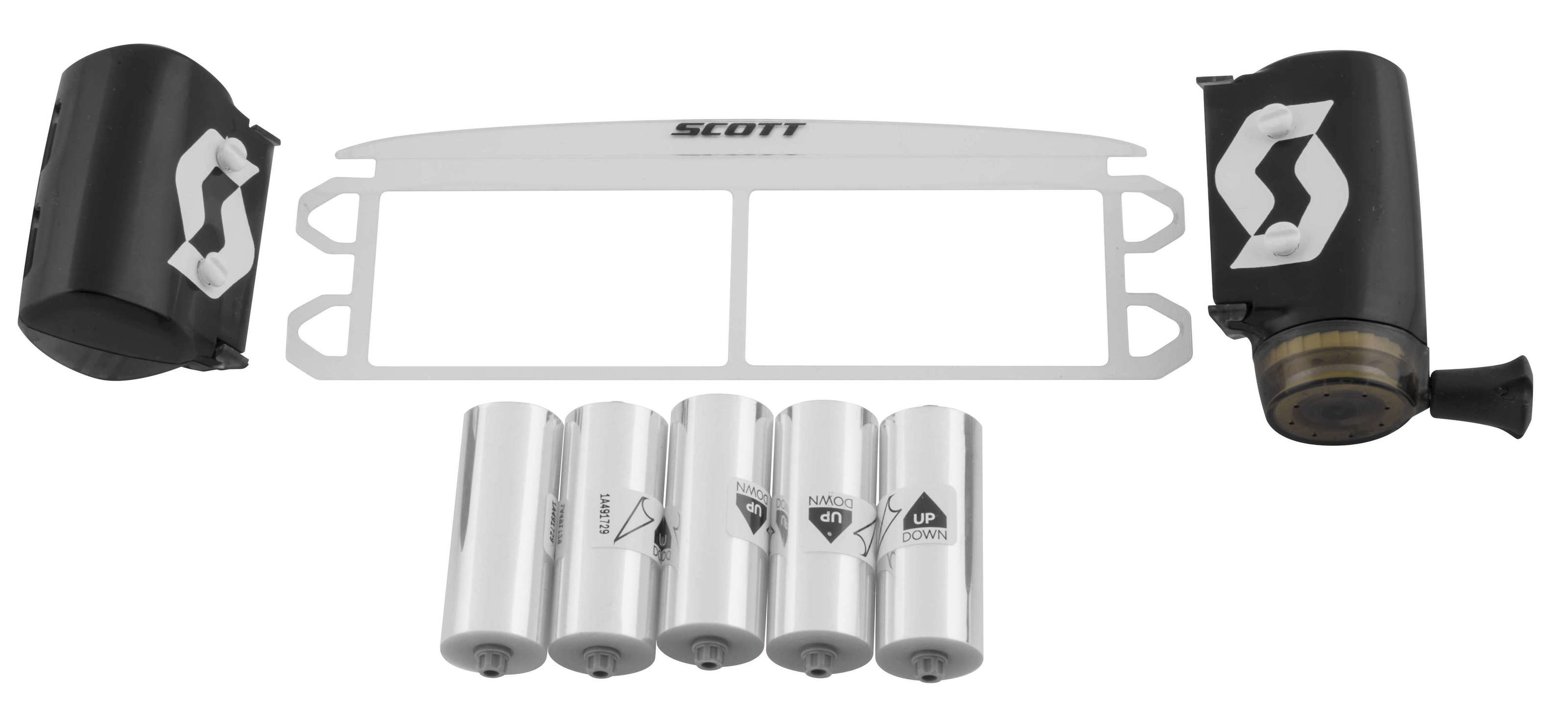 50mm WFS Roll-Off Upgrade Kit - Fits Prospect & Fury Goggles - Includes Anti-Stick Grid, Canisters & 5 Refills - Click Image to Close