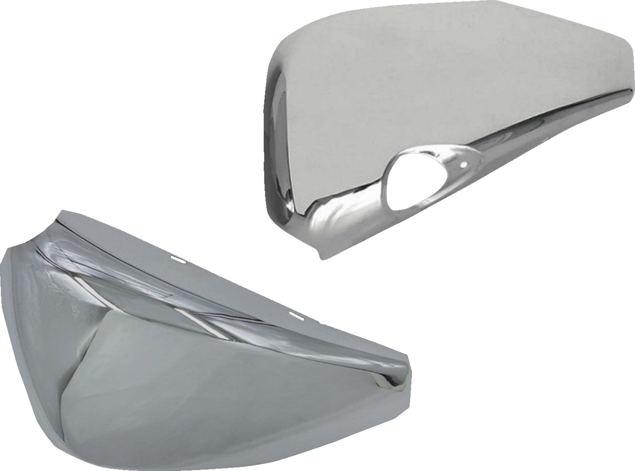 Drag Specialties Chrome Right Side Oil Tank Cover For Harley Sportster - Right side chrome oil tank cover For Harley Sportster - Click Image to Close