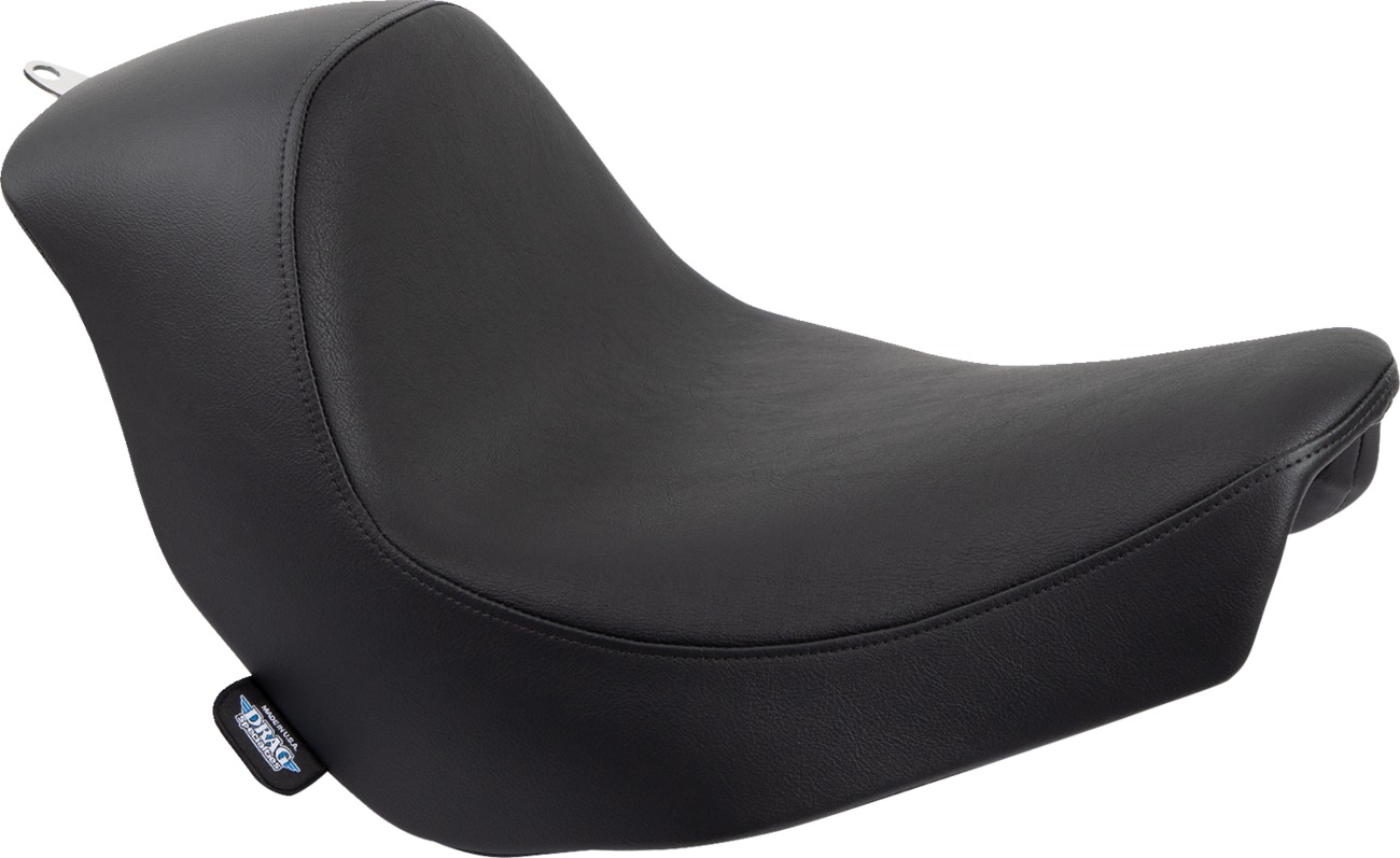 Drag Specialties Solo Seat Smooth Black For Harley Low Rider S/ST/FXLR - Solo seat for Harley Low Rider S/ST models - Click Image to Close