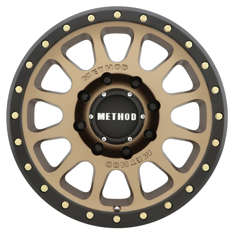 MR305 NV HD 18x9 +18mm Offset 8x180 130.81mm CB Bronze/Black Street Loc Wheel - Click Image to Close