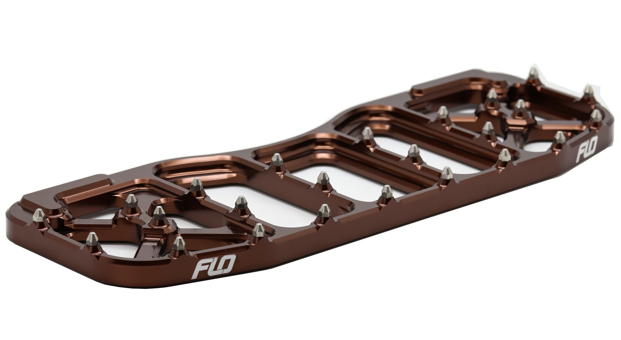 FLO Motorsports V5 Floorboards Bronze Harley Touring Models - Bronze V5 floorboards for Harley Touring models - Click Image to Close