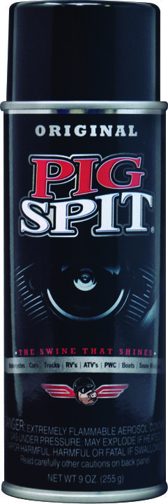 Pig Spit Original Cleaner - 9 Oz Aerosol - Engine & Rubber Cleaner - Click Image to Close