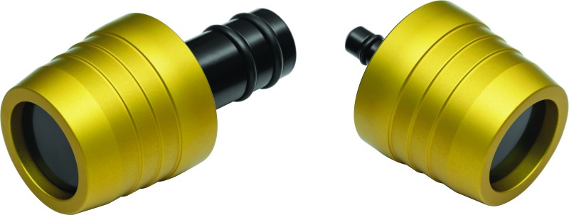 Kuryakyn Front Axle Slide Gold Fits CRF1000L/Adventure - Click Image to Close