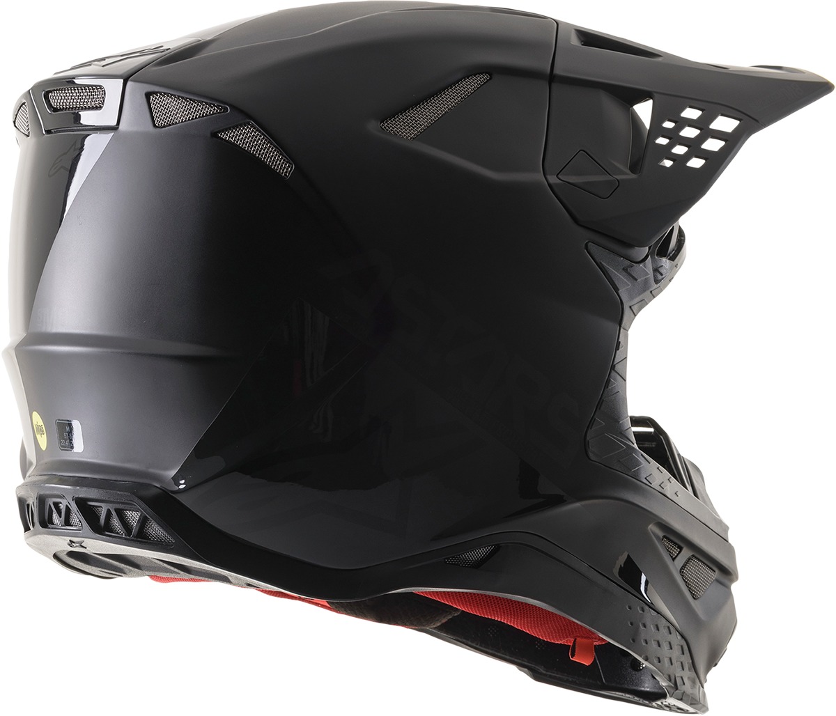 Supertech SM8 Echo MIPS Offroad Helmet Black/Gray Medium - Click Image to Close