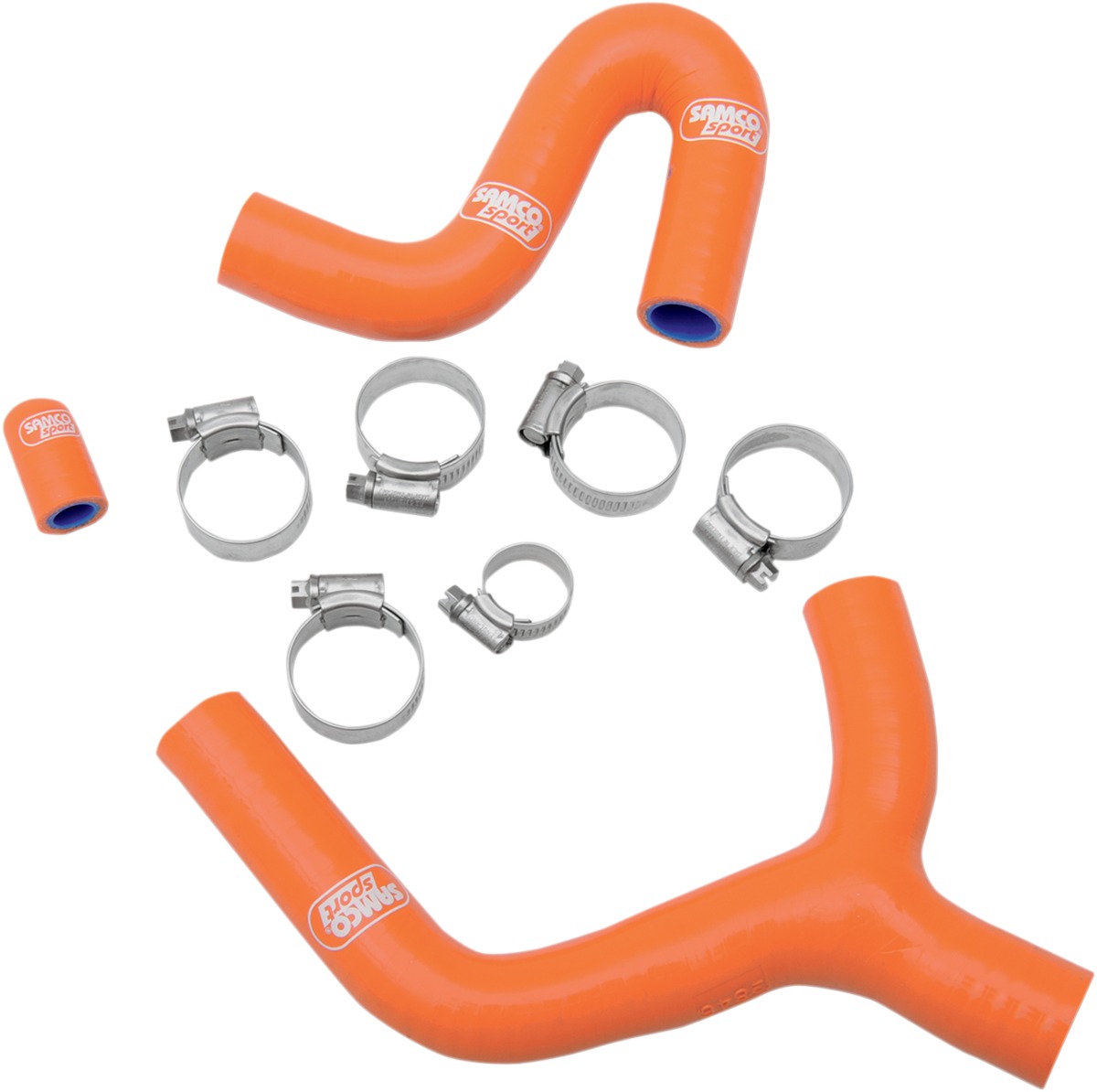 Radiator Hose/Clamp w/ Thermo Bypass Kit - For 08-11 KTM 450/530 EXC-R - Click Image to Close
