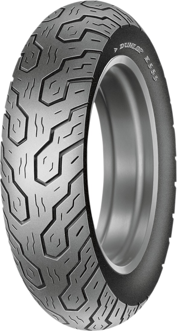 140/80B15 K555 Rear Tire - 67H Black Wall - Click Image to Close