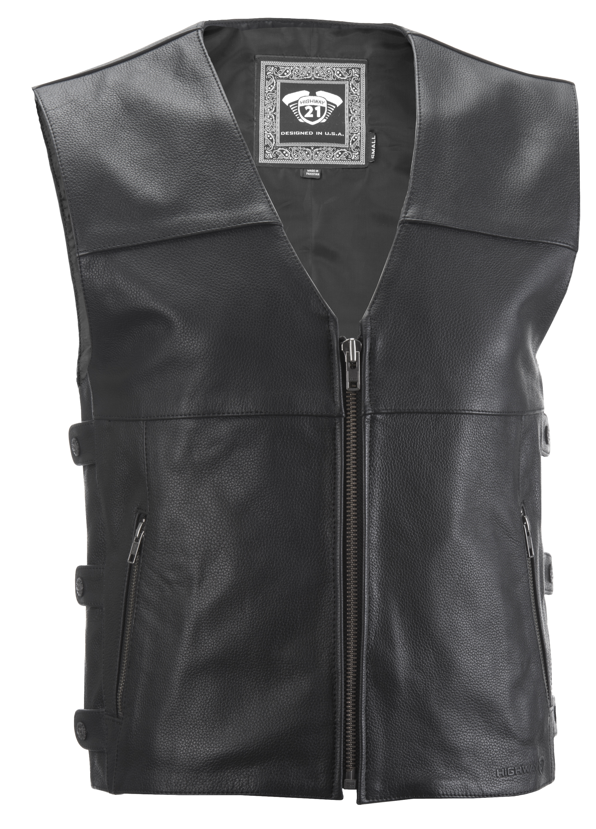 12 Gauge Vest Black Large - Click Image to Close