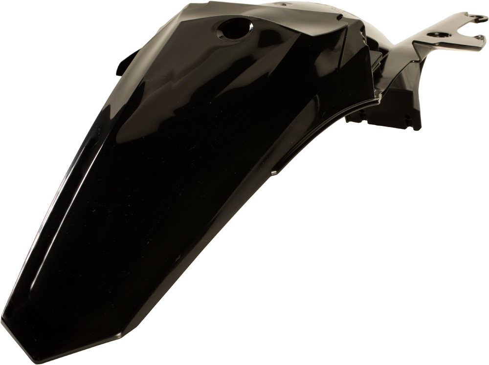 Rear Fender - Black - Yamaha YZ250F YZ450F - Click Image to Close