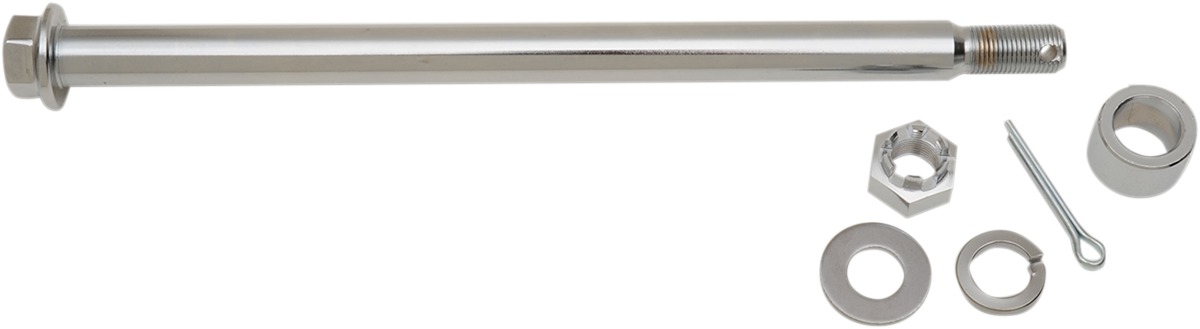 Drag Specialties Rear Axle Kit Chrome Harley FL FX 1973-1984 - Rear axle kit For Harley FL FX 1973-1984 - Click Image to Close