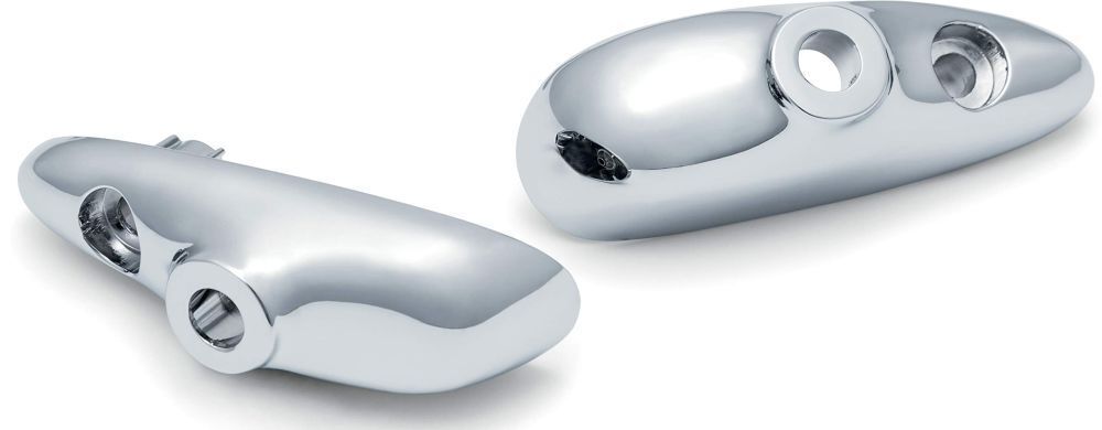 Kuryakyn Front Turn Signal Mounts Chrome Pair - Click Image to Close