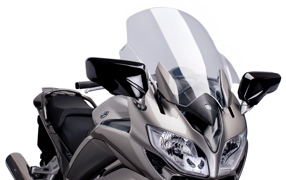 Clear Touring Windscreen - For 13-23 Yamaha FJR1300 - Click Image to Close