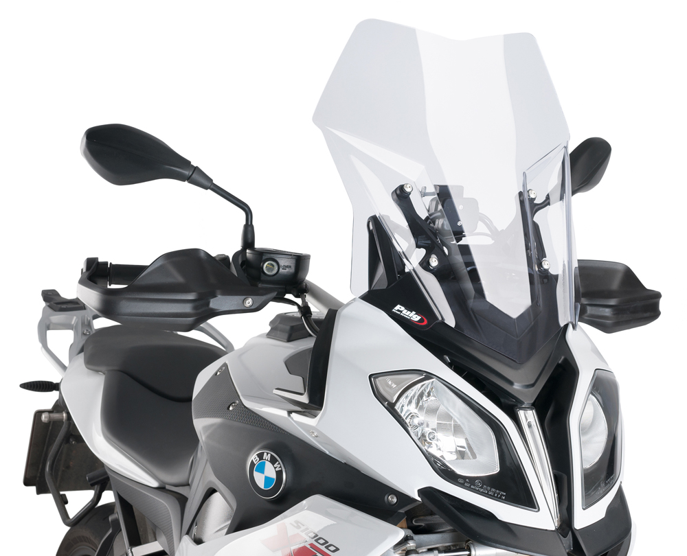 Clear Touring Windscreen - For 15-16 BMW S1000XR - Click Image to Close