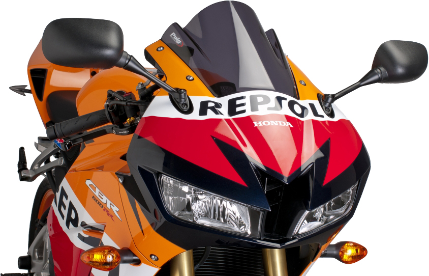 Dark Smoke Racing Windscreen - For 13-25 Honda CBR600RR - Click Image to Close