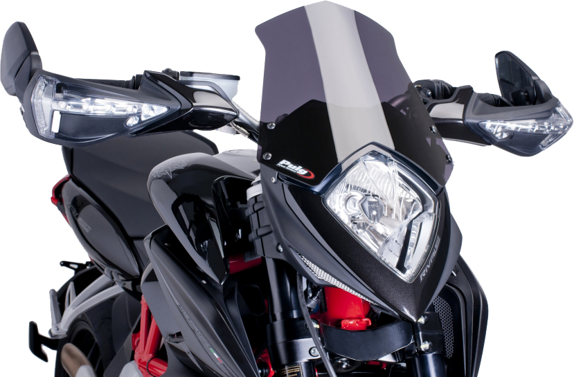 Naked New Generation Windscreen Dark Smoke - For 13-18 MV Agusta Rivale 800 - Click Image to Close