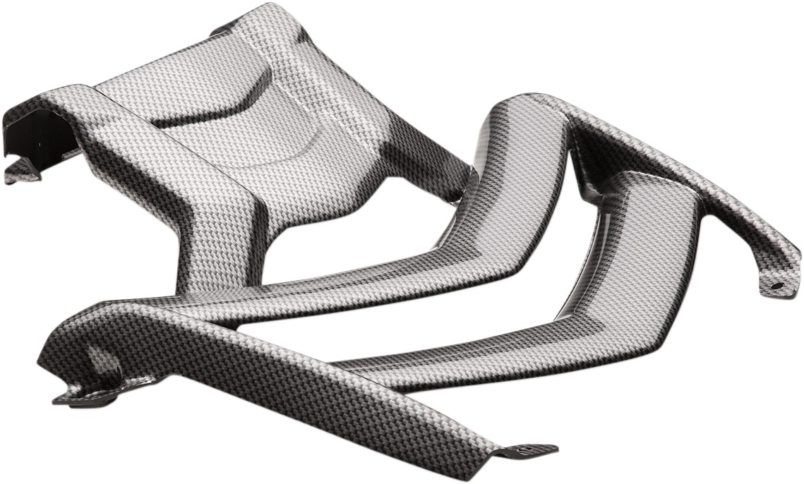 Louvered Hood Black Carbon - For 16-18 Yamaha YXZ1000R/SS - Click Image to Close