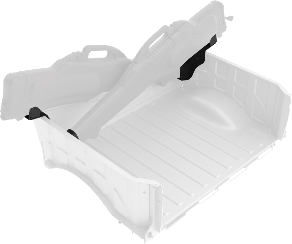 Kolpin In Bed Double Gun Boot Mount for ATV/UTV - In-bed double gun boot mount for ATV/UTV - Click Image to Close