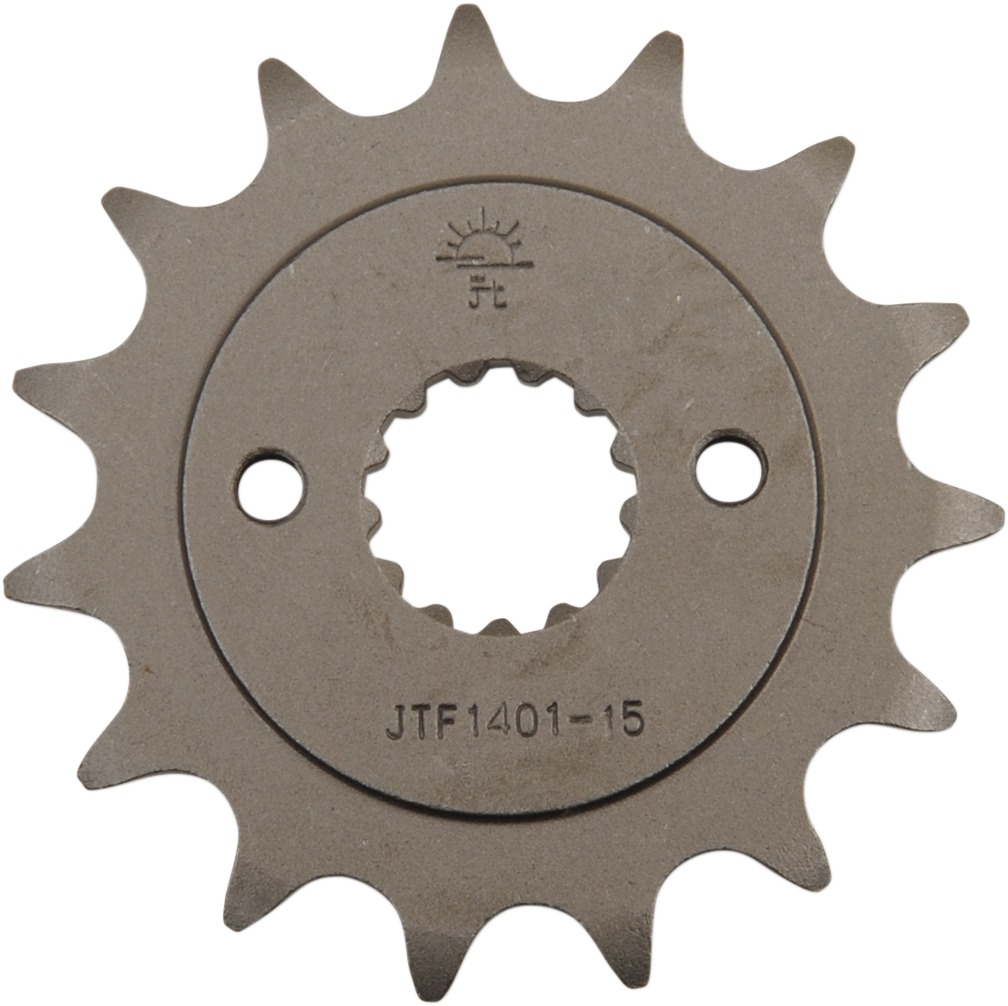 JT Steel Front Countershaft Sprocket 15T-520 Fits Kawasaki/Suzuki ATV - Click Image to Close