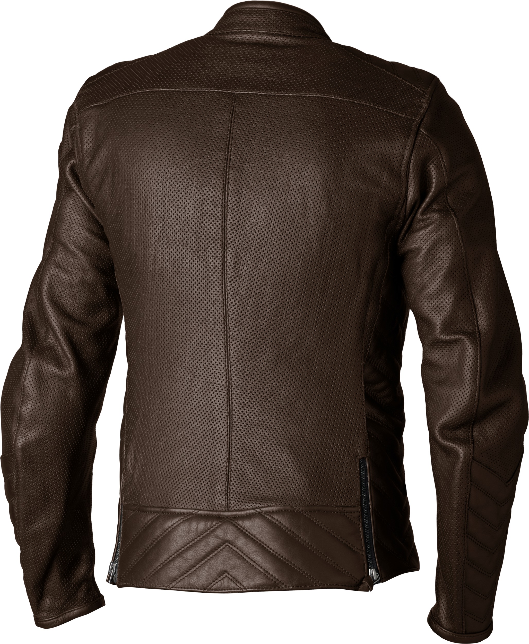 RST Ladies Roadster Air CE Leather Jacket Brown 2XL - Perforated leather women's riding jacket, 2XL, Brown - Click Image to Close